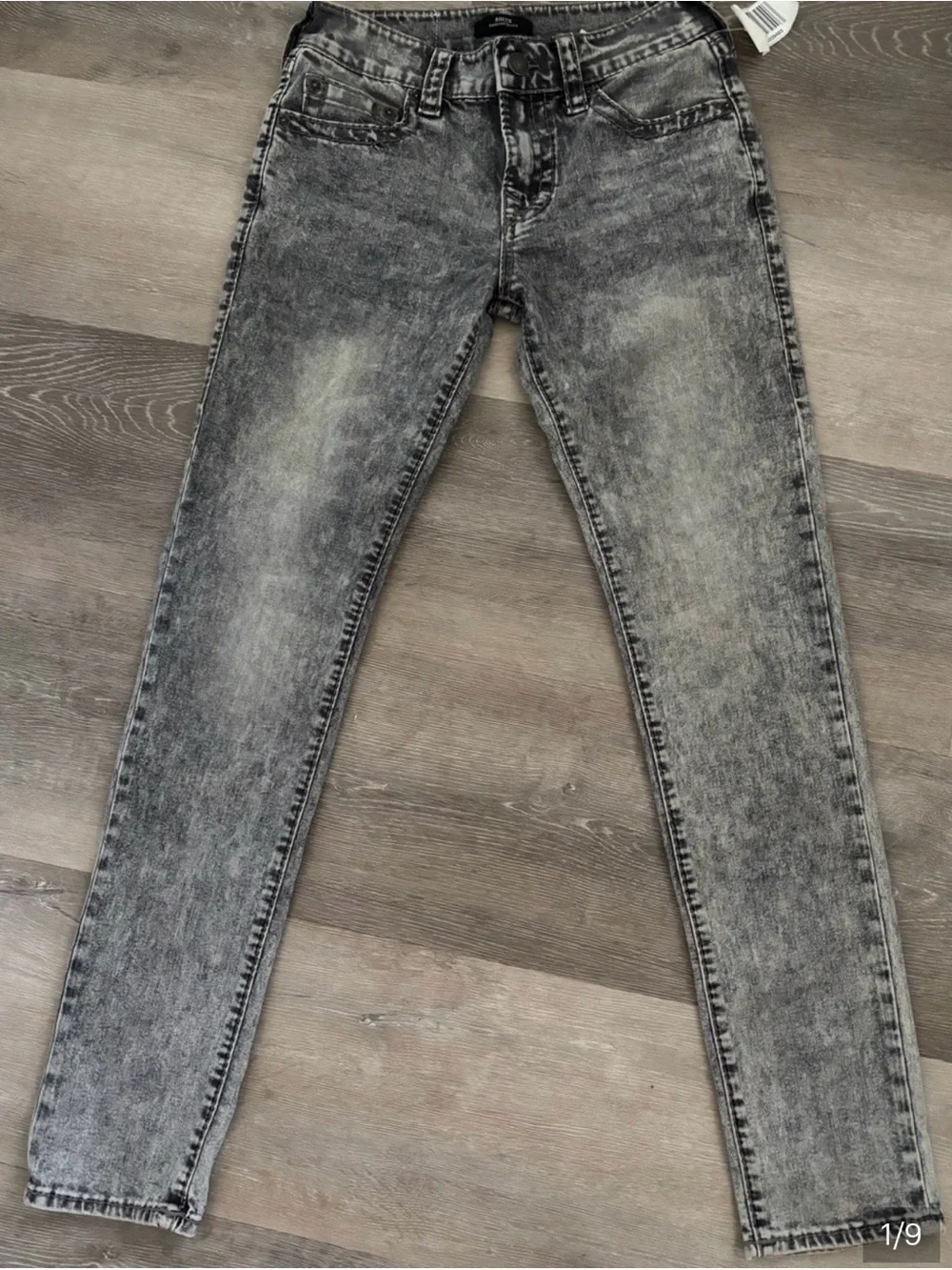 True Religion Rocco Relaxed Skinny Jeans Men’s 29x31  lGray Black
